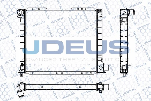 JDEUS Радиатор, охлаждение двигателя RA0110270