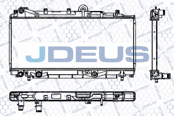 JDEUS Радиатор, охлаждение двигателя RA0110360