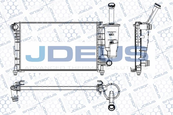 JDEUS Radiators, Motora dzesēšanas sistēma RA0111030