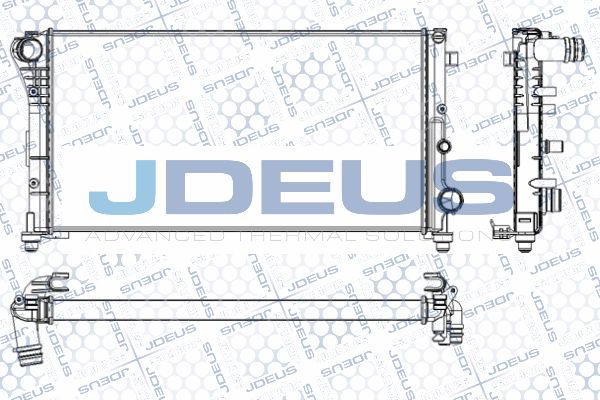 JDEUS Radiators, Motora dzesēšanas sistēma RA0111040