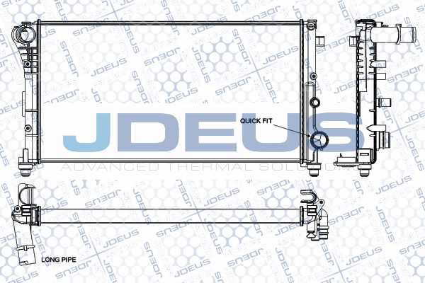 JDEUS Radiators, Motora dzesēšanas sistēma RA0111310