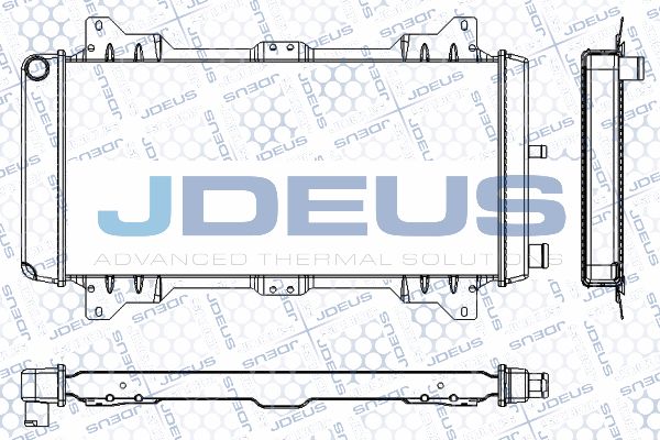 JDEUS Radiators, Motora dzesēšanas sistēma RA0120032