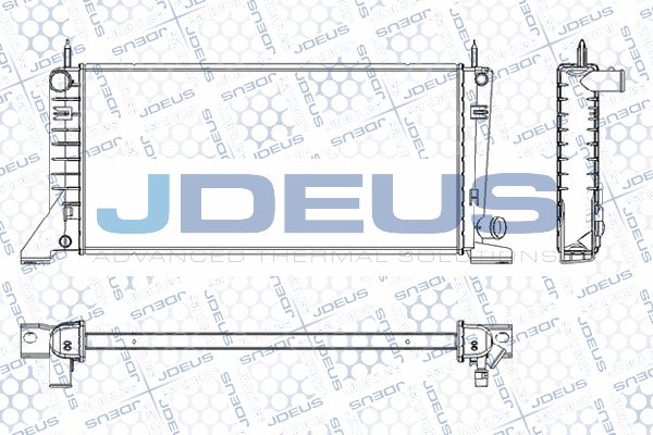 JDEUS Radiators, Motora dzesēšanas sistēma RA0120110