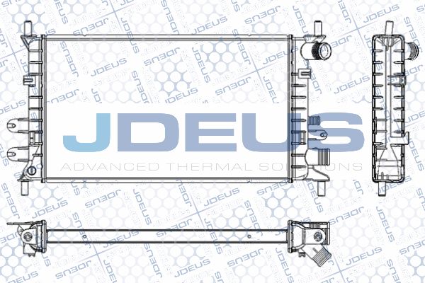 JDEUS Radiators, Motora dzesēšanas sistēma RA0120610