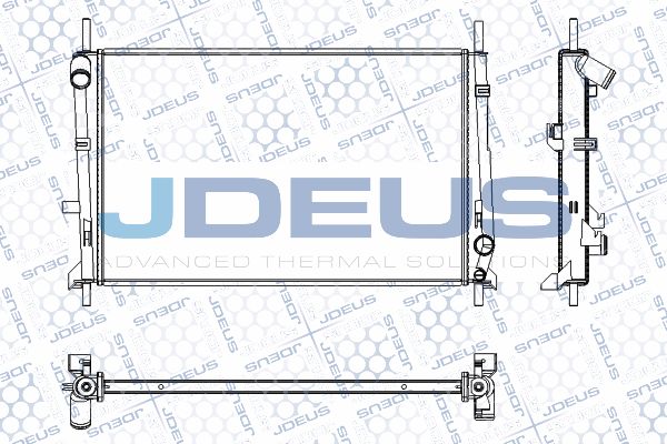 JDEUS Radiators, Motora dzesēšanas sistēma RA0120751