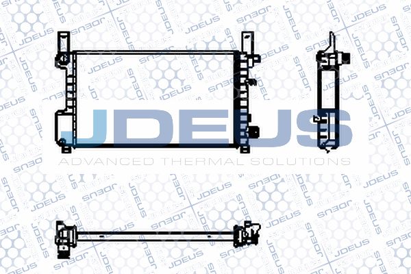 JDEUS Radiators, Motora dzesēšanas sistēma RA0120950