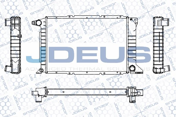 JDEUS Radiators, Motora dzesēšanas sistēma RA0120990