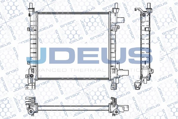 JDEUS Radiators, Motora dzesēšanas sistēma RA0121001