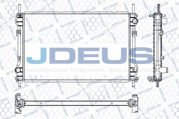 JDEUS Radiators, Motora dzesēšanas sistēma RA0121010