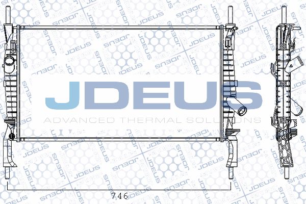 JDEUS Radiators, Motora dzesēšanas sistēma RA0121160