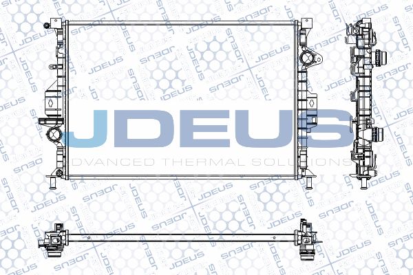 JDEUS Radiators, Motora dzesēšanas sistēma RA0121200