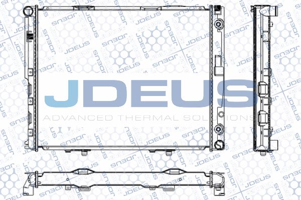 JDEUS Радиатор, охлаждение двигателя RA0170400