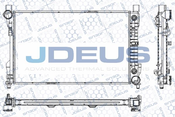 JDEUS Radiators, Motora dzesēšanas sistēma RA0170580