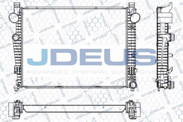 JDEUS Radiators, Motora dzesēšanas sistēma RA0170700