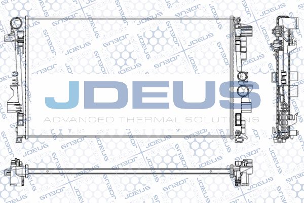 JDEUS Radiators, Motora dzesēšanas sistēma RA0170780