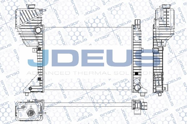 JDEUS Radiators, Motora dzesēšanas sistēma RA0170880