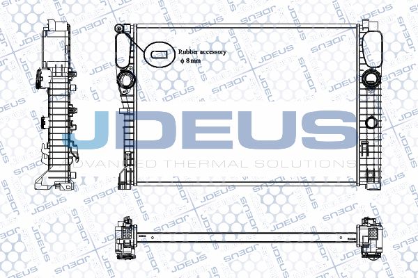 JDEUS Radiators, Motora dzesēšanas sistēma RA0170980