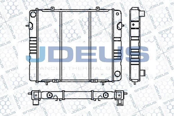 JDEUS Radiators, Motora dzesēšanas sistēma RA0200120