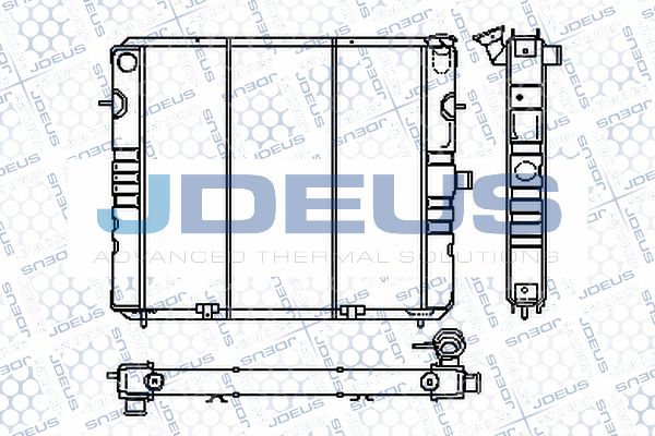 JDEUS Radiators, Motora dzesēšanas sistēma RA0200320