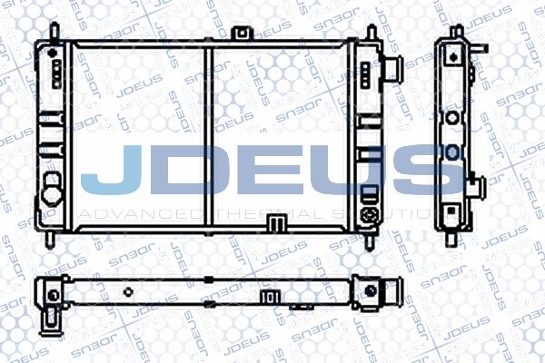 JDEUS Radiators, Motora dzesēšanas sistēma RA0200380