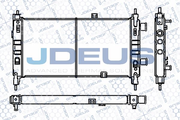 JDEUS Radiators, Motora dzesēšanas sistēma RA0200390