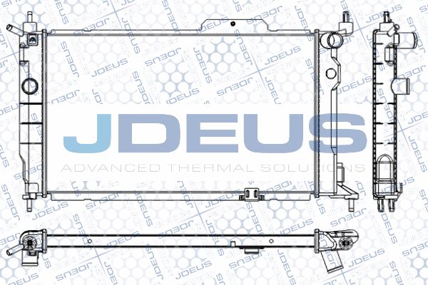 JDEUS Radiators, Motora dzesēšanas sistēma RA0200611