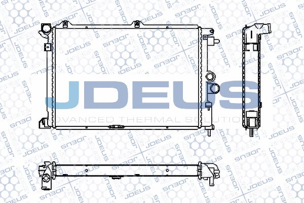 JDEUS Radiators, Motora dzesēšanas sistēma RA0200630