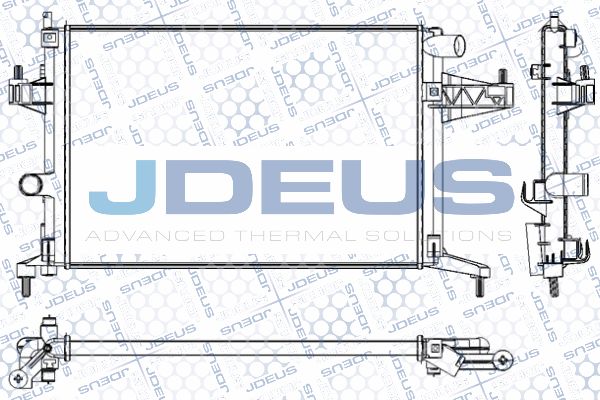 JDEUS Radiators, Motora dzesēšanas sistēma RA0200710