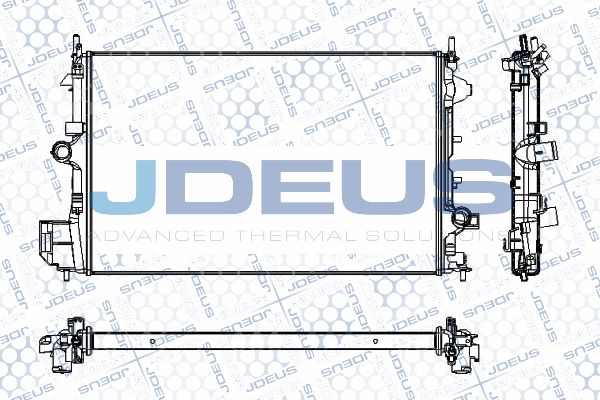 JDEUS Radiators, Motora dzesēšanas sistēma RA0200890