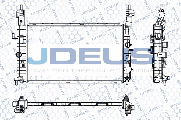 JDEUS Radiators, Motora dzesēšanas sistēma RA0200910