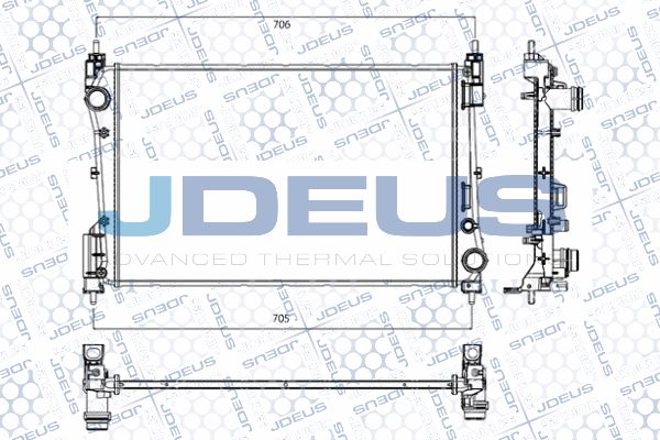 JDEUS Radiators, Motora dzesēšanas sistēma RA0200931