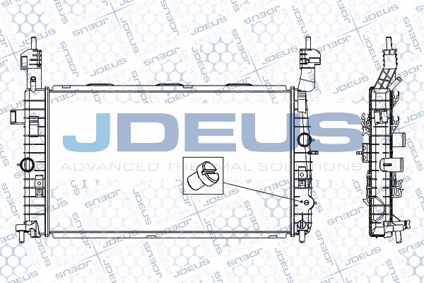 JDEUS Radiators, Motora dzesēšanas sistēma RA0201020