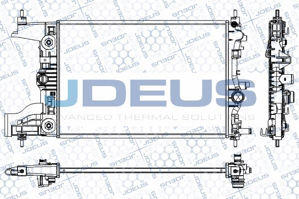 JDEUS Radiators, Motora dzesēšanas sistēma RA0201080