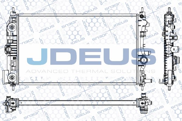 JDEUS Radiators, Motora dzesēšanas sistēma RA0201090