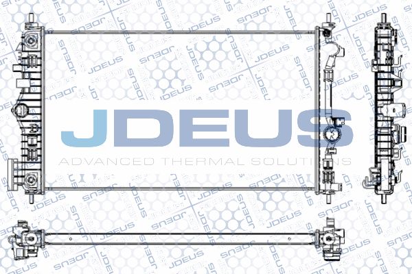JDEUS Radiators, Motora dzesēšanas sistēma RA0201120