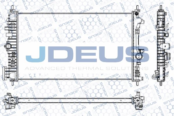 JDEUS Radiators, Motora dzesēšanas sistēma RA0201130