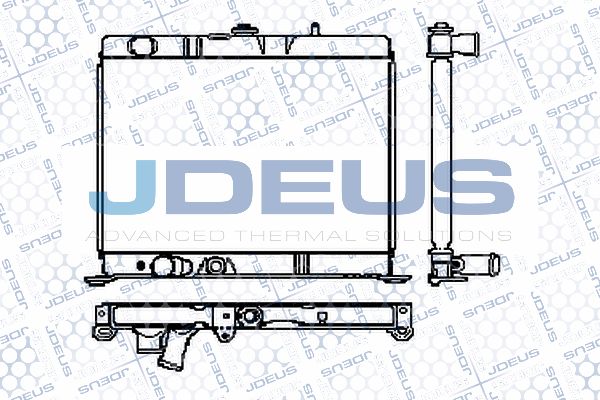 JDEUS Radiators, Motora dzesēšanas sistēma RA0210031