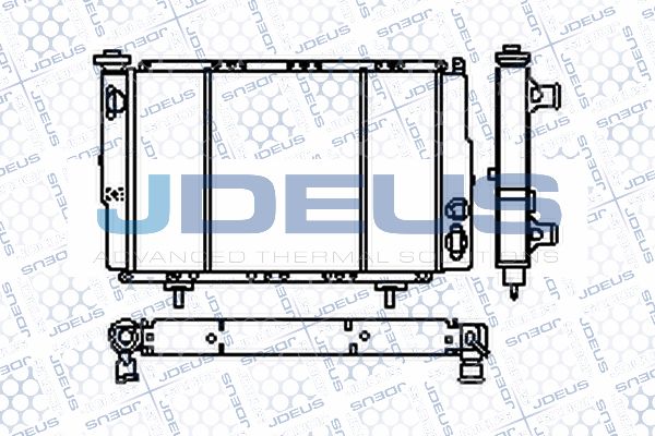 JDEUS Radiators, Motora dzesēšanas sistēma RA0230031