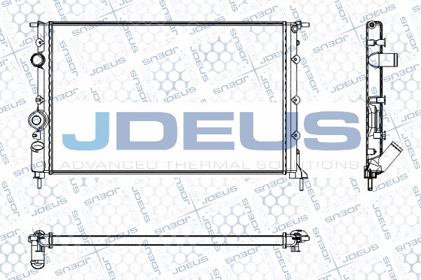 JDEUS Radiators, Motora dzesēšanas sistēma RA0230620