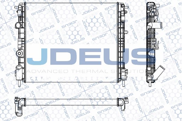 JDEUS Radiators, Motora dzesēšanas sistēma RA0230660