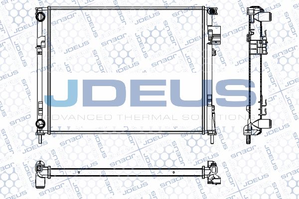 JDEUS Radiators, Motora dzesēšanas sistēma RA0230760