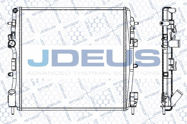 JDEUS Радиатор, охлаждение двигателя RA0230860