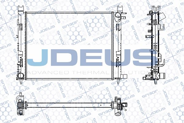 JDEUS Radiators, Motora dzesēšanas sistēma RA0231100