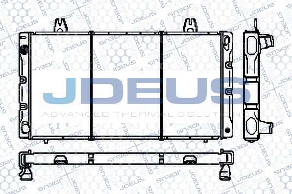 JDEUS Radiators, Motora dzesēšanas sistēma RA0240000