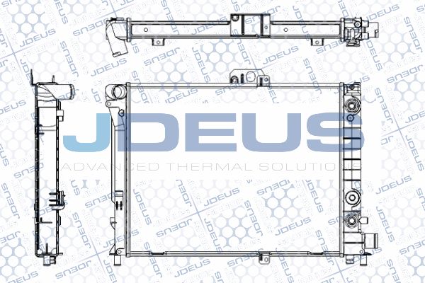 JDEUS Radiators, Motora dzesēšanas sistēma RA0240100