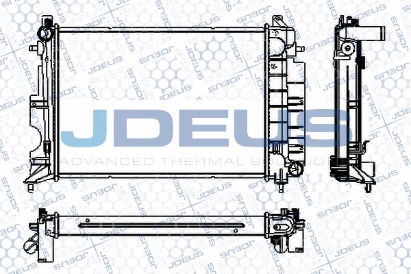 JDEUS Radiators, Motora dzesēšanas sistēma RA0240150