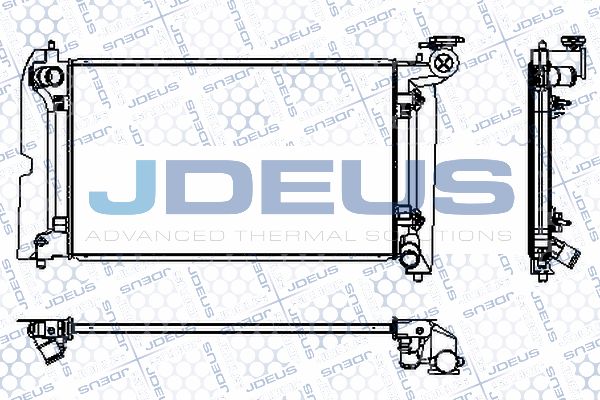 JDEUS Radiators, Motora dzesēšanas sistēma RA0280100