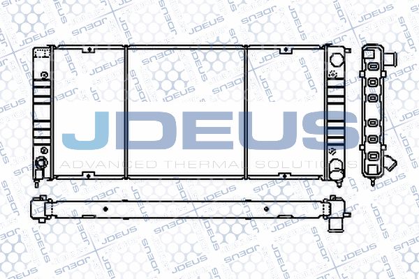 JDEUS Radiators, Motora dzesēšanas sistēma RA0300041