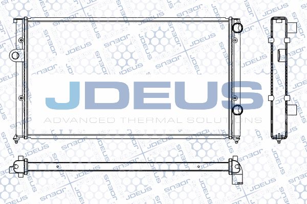 JDEUS Радиатор, охлаждение двигателя RA0300441