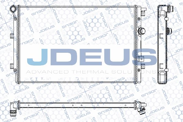 JDEUS Radiators, Motora dzesēšanas sistēma RA0300590